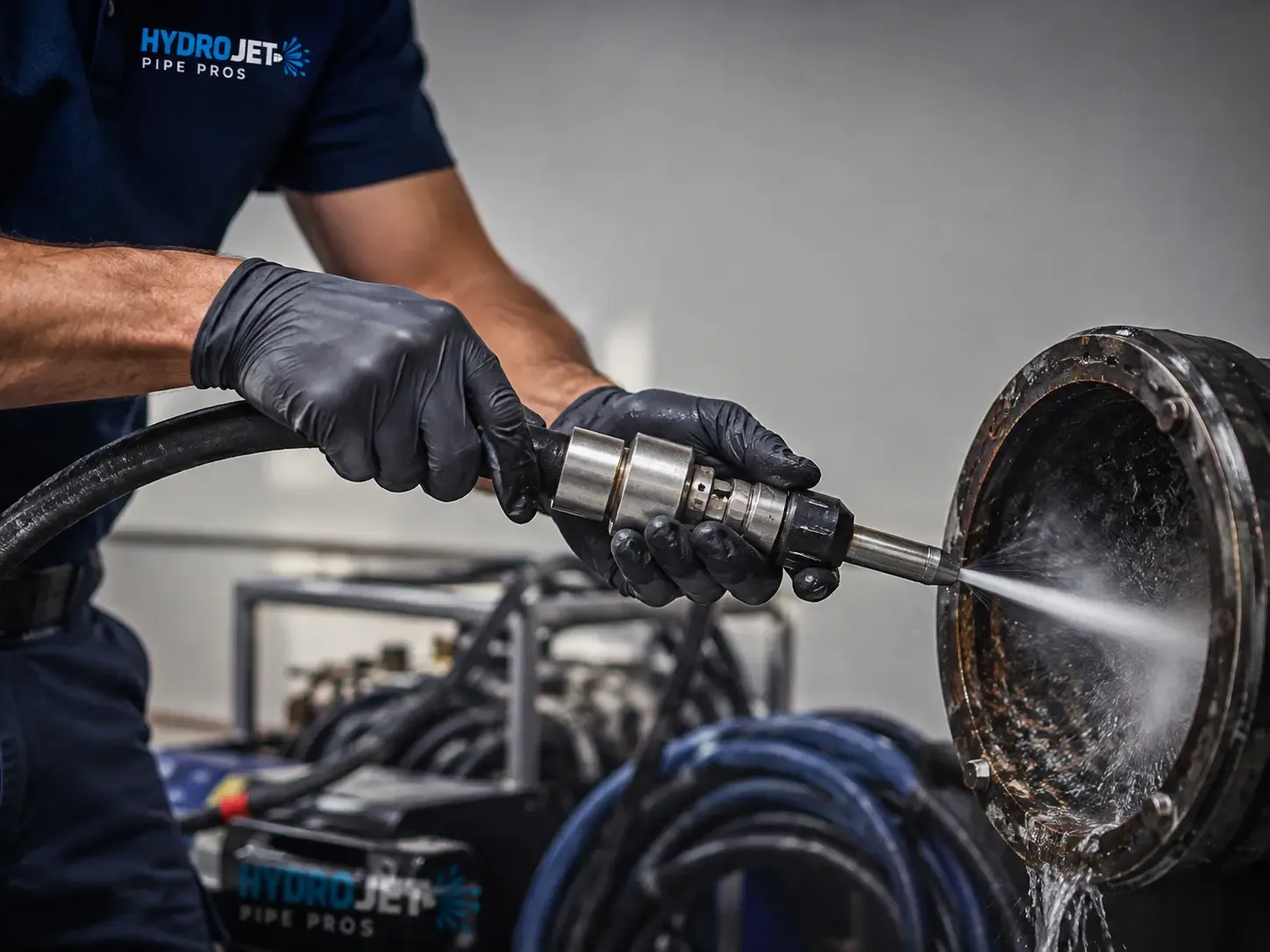 Hydro Jet Pipe Descaling in Three Rivers, TX